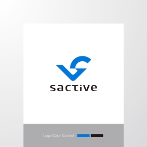 ＊ sa_akutsu ＊ (sa_akutsu)さんの機械エンジニアの会社「Sactive」のロゴへの提案