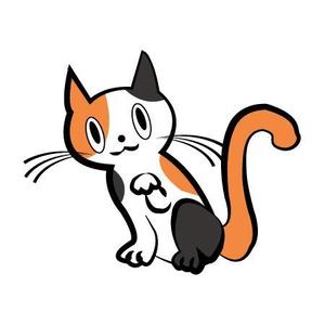 里畑　仁那 (satonina)さんの姉弟の黒猫とミケ猫のキャラクターデザインへの提案