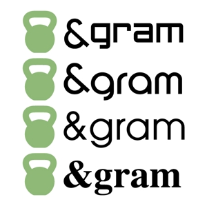 j-design (j-design)さんのトレーニングジム　「&gram」のロゴへの提案