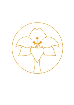 miss-kiwi (miss-kiwi)さんの百合の花のロゴ、スタンプに使用できるユリのロゴへの提案
