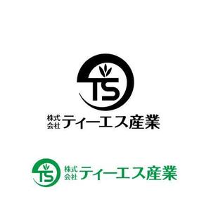 katu_design (katu_design)さんの株式会社　ティーエス産業　社名ロゴ作成への提案