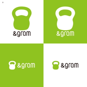 utamaru (utamaru)さんのトレーニングジム　「&gram」のロゴへの提案