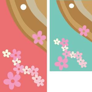 hakka (hakka)さんのヘアーアクセサリーの台紙への提案