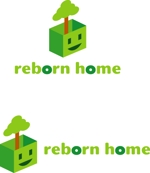 コマツ　ヒロユキ (komatch)さんの「reborn home」のロゴ作成への提案