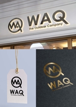@えじ@ (eji_design)さんのアウトドアブランド【WAQ】のロゴ作成・デザインへの提案