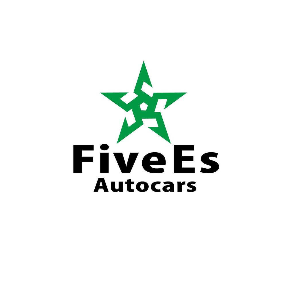 BMW中心の中古車販売店 FiveEs Autocarsの企業ロゴ (商標登録予定なし)