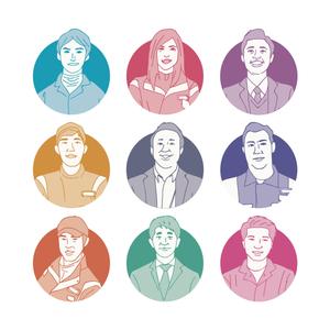 gribel ()さんの人のイラスト（クセのあるタッチ）への提案