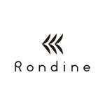 power_dive (power_dive)さんのアパレルショップ「rondine（ロンディネ）」のロゴデザインへの提案