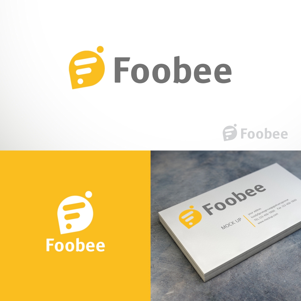 飲食専門のクラウドファンディング「Foobee」のロゴ