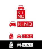 ama design summit (amateurdesignsummit)さんの中古車販売店の「KiND」のロゴへの提案
