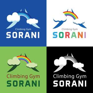 kiwa (KiWa)さんのクライミングジム「Climbing Gym SORANI」のロゴへの提案