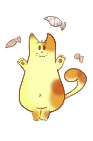 そな (1287n)さんの姉弟の黒猫とミケ猫のキャラクターデザインへの提案