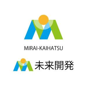 かものはしチー坊 (kamono84)さんの不動産会社「未来開発株式会社」のロゴへの提案