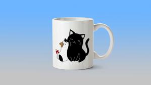 華蔦瑠依 (katutarui)さんの姉弟の黒猫とミケ猫のキャラクターデザインへの提案