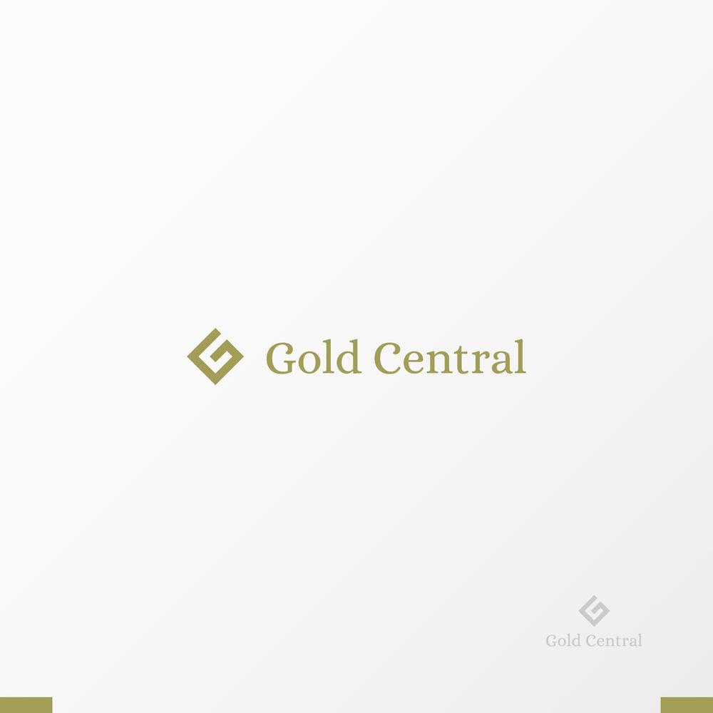 ネットショップで扱うブランド Gold Central のロゴ作成（商標登録なし）