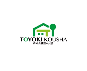 horieyutaka1 (horieyutaka1)さんの建設建設業　株式会社　豊木工舎　名刺ロゴへの提案