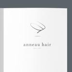 kino (labokino)さんの美容室「anneau hair」（アノーヘアー）のロゴへの提案