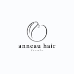 MOTOHANA Design (MOTOHANA)さんの美容室「anneau hair」（アノーヘアー）のロゴへの提案