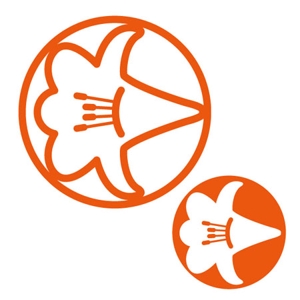 Yoshi_T ()さんの百合の花のロゴ、スタンプに使用できるユリのロゴへの提案