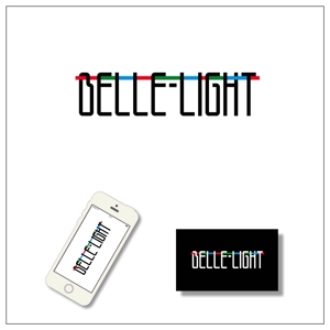 chanlanさんのLEDショップ「BELLE-LIGHT」のロゴへの提案