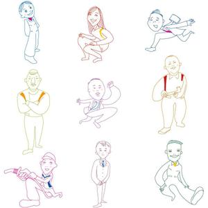 tomotomosho (tomotomosho)さんの人のイラスト（クセのあるタッチ）への提案