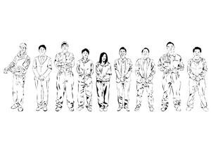 KSWD ()さんの人のイラスト（クセのあるタッチ）への提案