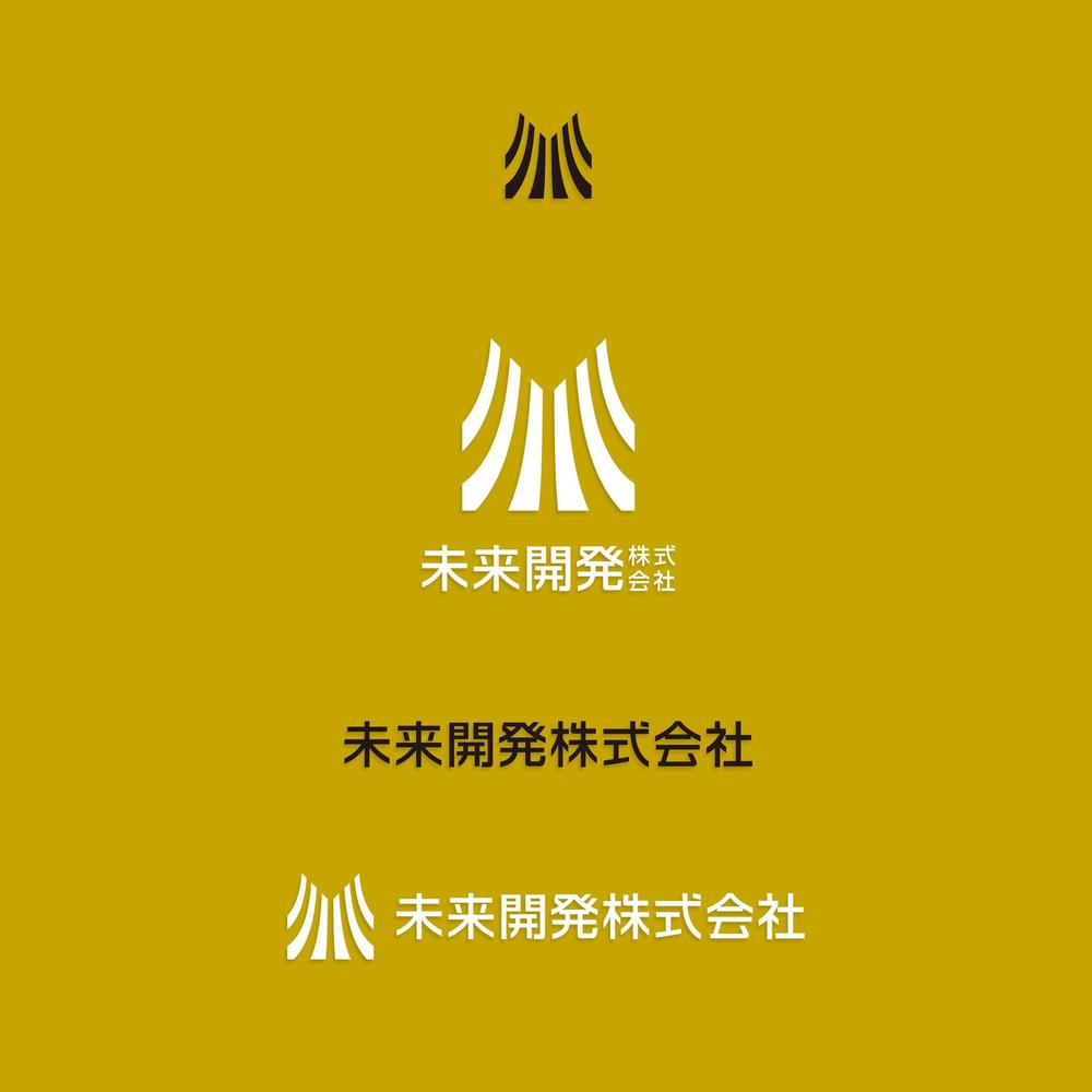 不動産会社「未来開発株式会社」のロゴ