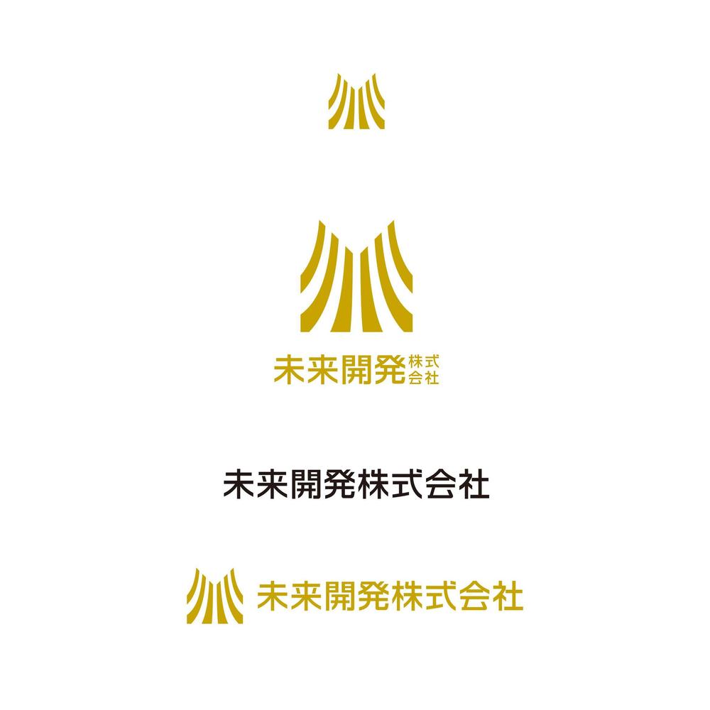 不動産会社「未来開発株式会社」のロゴ