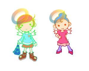 よしばしゃん。 (yoshiba_shan)さんの天使のゆるキャラ　イラストへの提案