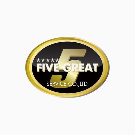 KEN-2 studio (KEN-2)さんの「FIVE GREAT SERVICE CO.,LTD 」のロゴ作成への提案