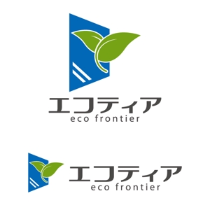 j-design (j-design)さんのエコフィルム施工会社「エコティア」のロゴへの提案