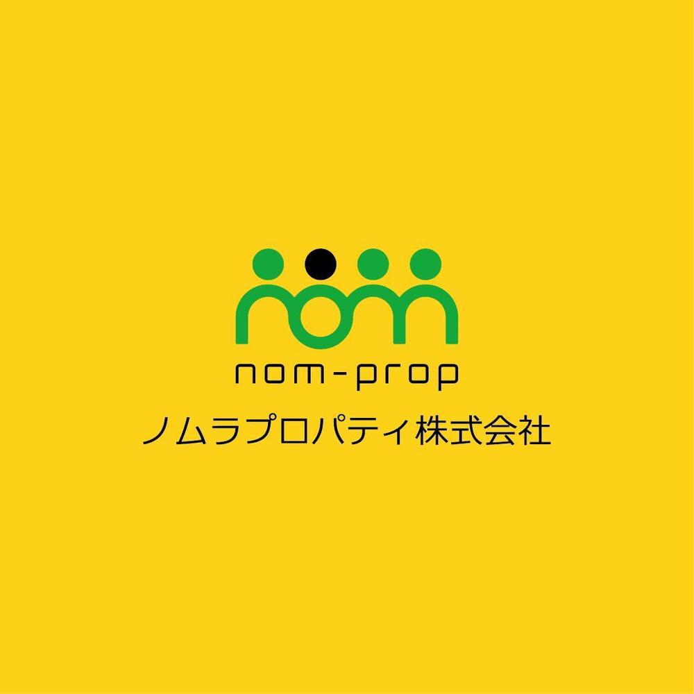 不動産管理会社「ノムラプロパティ」のロゴ