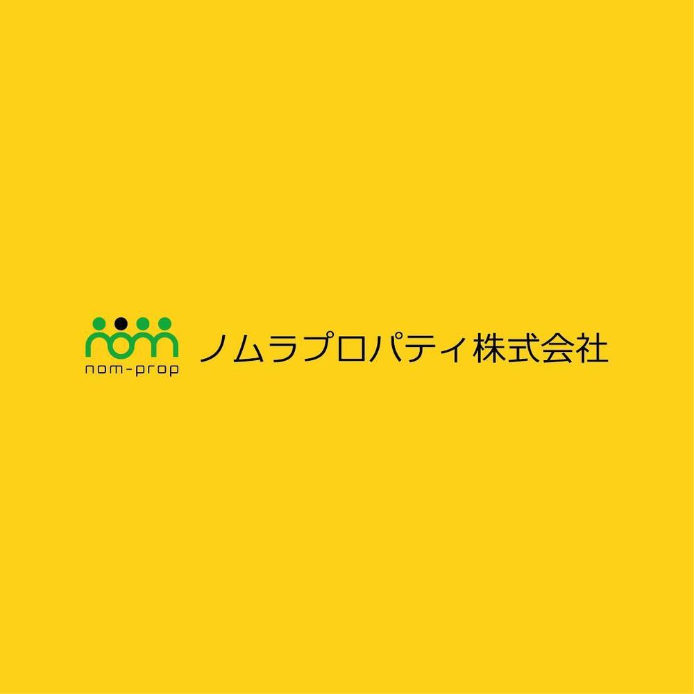 不動産管理会社「ノムラプロパティ」のロゴ