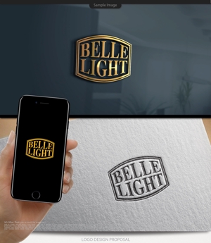 WDO (WD-Office)さんのLEDショップ「BELLE-LIGHT」のロゴへの提案