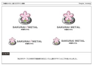 kometogi (kometogi)さんの会社のロゴ作成への提案