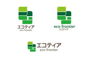 all-e (all-e)さんのエコフィルム施工会社「エコティア」のロゴへの提案