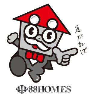 Q-Design (cats-eye)さんの不動産会社のキャラクターデザインへの提案