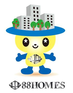 Q-Design (cats-eye)さんの不動産会社のキャラクターデザインへの提案