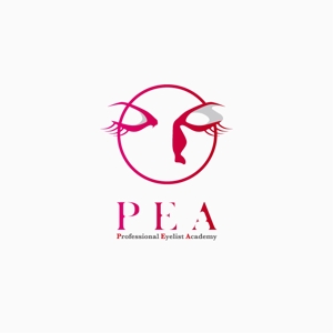 takesugataさんの日本初のプロアイリスト養成スクール「PEA」のロゴ作成への提案