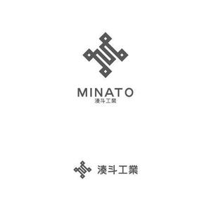 .IMPACT (dot-impact)さんの建設会社『湊斗工業』のロゴへの提案