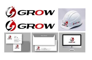 K-J (king_j)さんの土木業「ＧＲＯＷ」のロゴへの提案