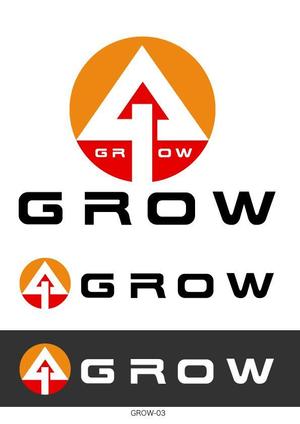 有限会社デザインスタジオ・シロ (pdst-4646)さんの土木業「ＧＲＯＷ」のロゴへの提案