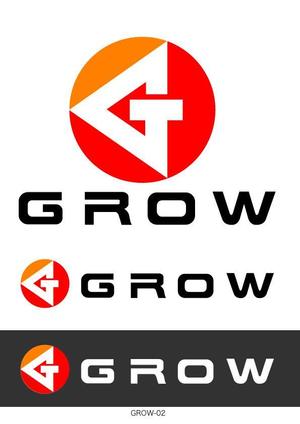 有限会社デザインスタジオ・シロ (pdst-4646)さんの土木業「ＧＲＯＷ」のロゴへの提案