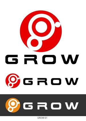 有限会社デザインスタジオ・シロ (pdst-4646)さんの土木業「ＧＲＯＷ」のロゴへの提案