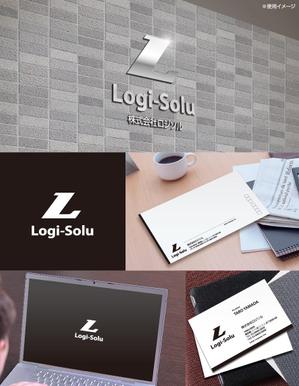 yokichiko ()さんのロジスティクス＆ソリューションを目指す「株式会社ロジソル（Logi-Solu)」のロゴへの提案