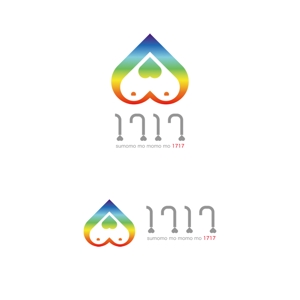 ArtStudio MAI (minami-mi-natz)さんのアパレルショップ「1717」のロゴへの提案