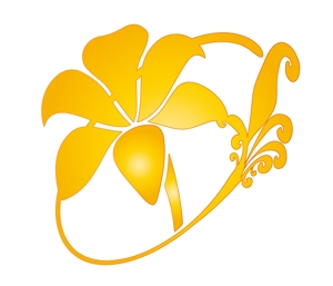 エピゼロ三浦 ()さんの百合の花のロゴ、スタンプに使用できるユリのロゴへの提案