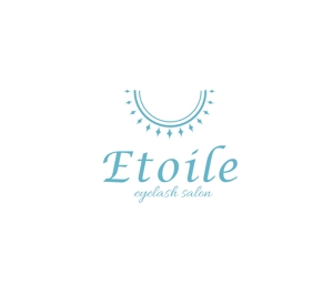 nakagami (nakagami3)さんのネイル＆まつエクサロン「エトワール Etoile」のロゴへの提案