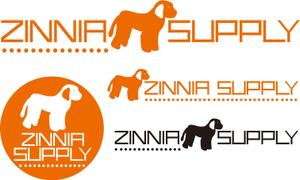 松本トシユキ (tblue69)さんの輸入雑貨ストア「ZINNIA SUPPLY」のロゴへの提案