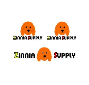 SKD (shin1325)さんの輸入雑貨ストア「ZINNIA SUPPLY」のロゴへの提案